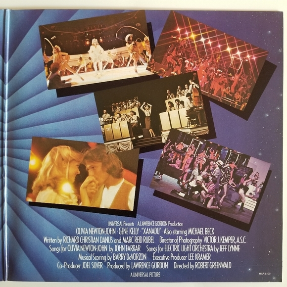 Xanadu Soundtrack Album Vinyl LP Record ⏺3/$40+Free Shipping!🚚 - Picture 8 of 10